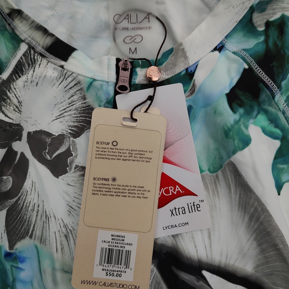 New with tags Calia swim shirt